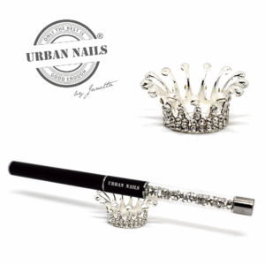 Penselenhouder Kroontje exclusive silver