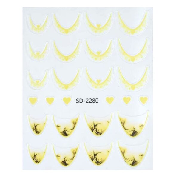 Nail Art Sticker V - 02