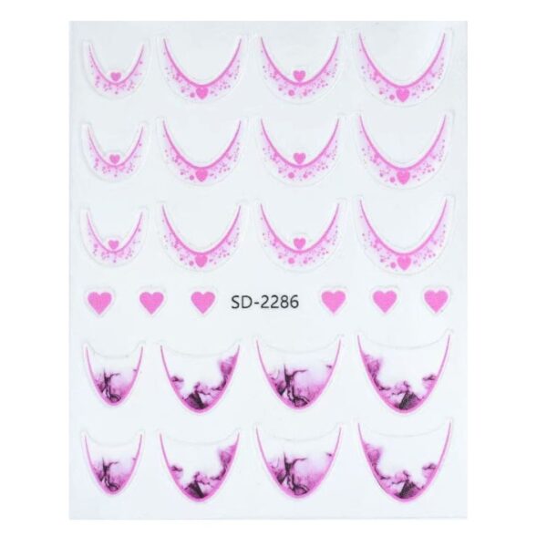 Nail Art Sticker V - 08