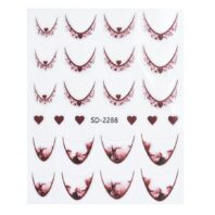 Nail Art Sticker V - 10