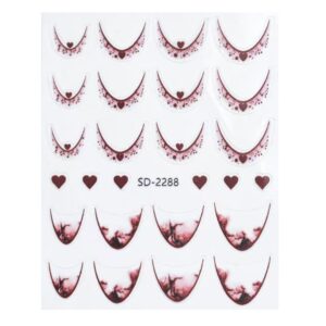 Nail Art Sticker V - 10