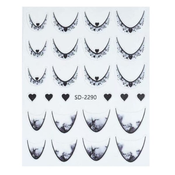 Nail Art Sticker V - 12